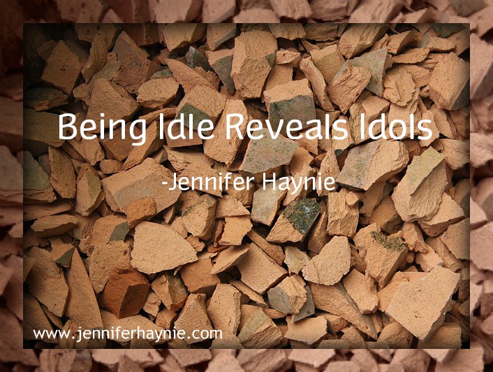 Being Idle Reveals Idols